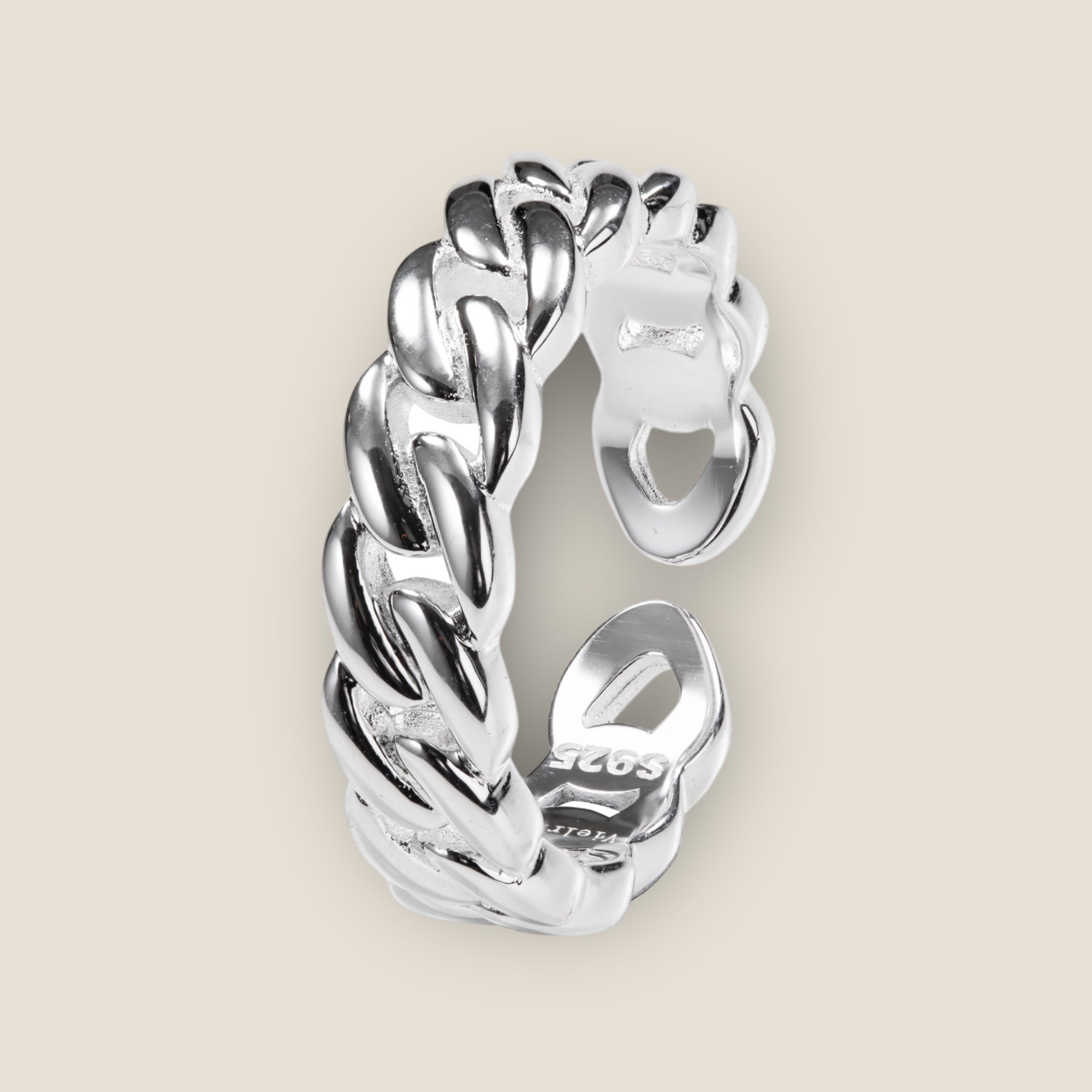 Cuban Ring ✘ Multi-ring - 925 silver