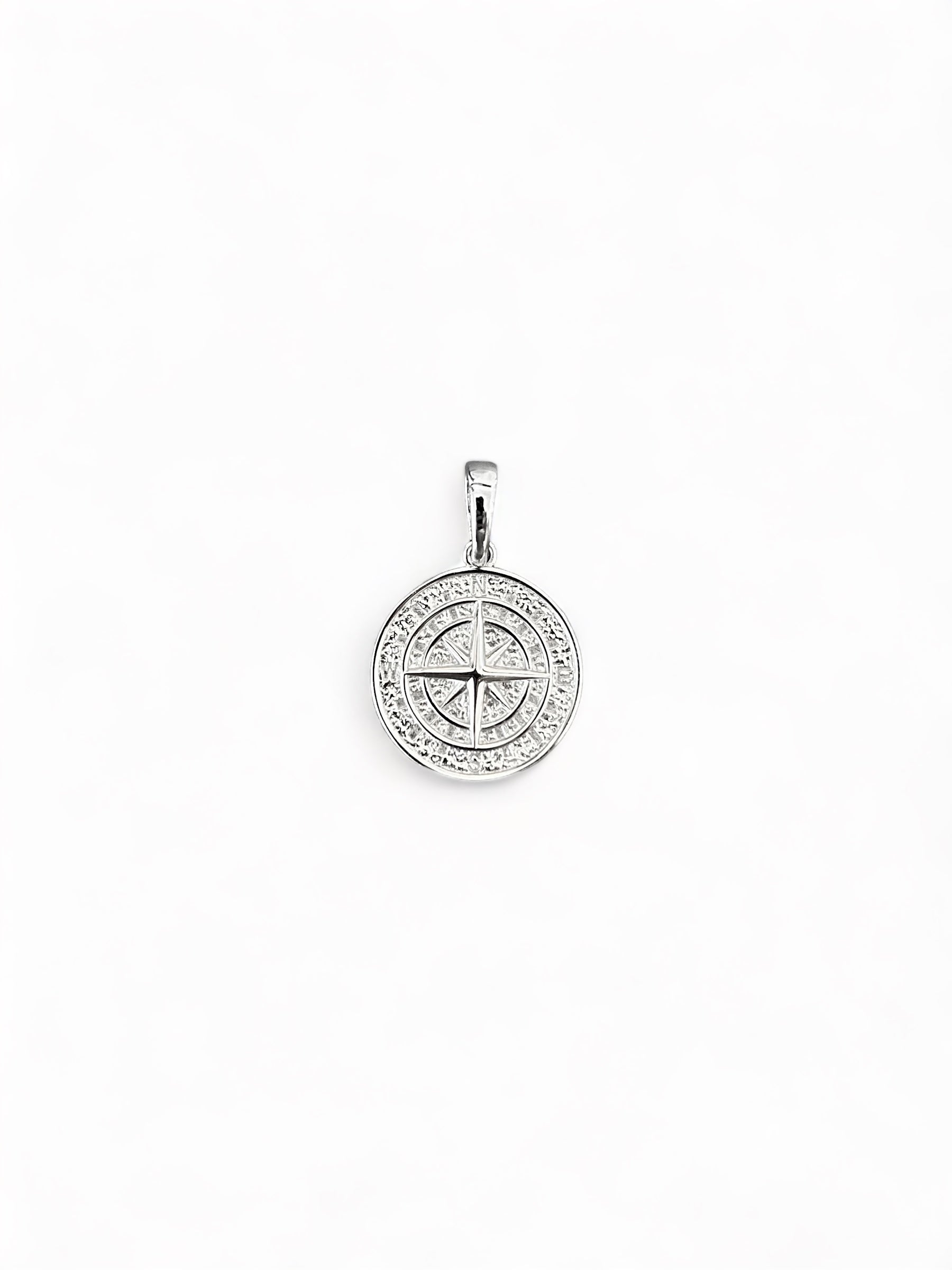 Compass pendant - 925 silver