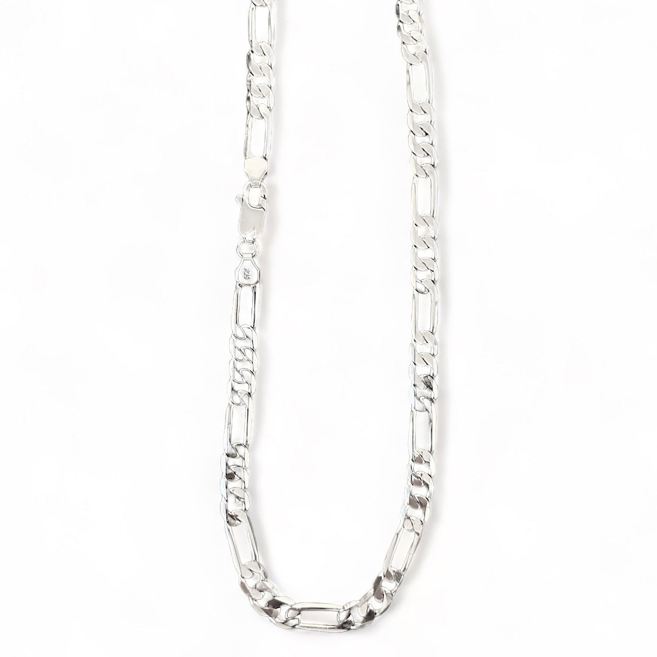 Figaro necklace 5mm - 925 silver